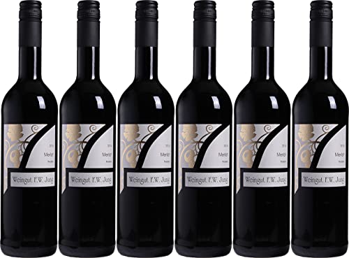 Friedrich Wilhelm Jung Merlot 2018 Trocken (6 x 0.75 l) von WirWinzer