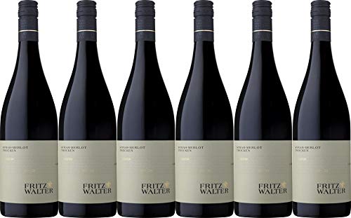 Fritz Walter Syrah-Merlot Erlesen 2020 Trocken (6 x 0.75 l) von WirWinzer