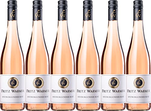 Fritz Waßmer Spätburgunder Rosé 2024 Feinherb (6 x 0.75 l) von WirWinzer