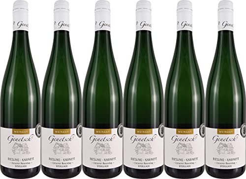 Genetsch Riesling Kabinett 2021 Lieblich (6 x 0.75 l) von WirWinzer