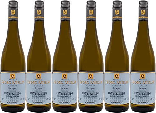 Georg Müller Stiftung Hattenheim Riesling VDP.ORTSWEIN 2022 Trocken (6 x 0.75 l) von WirWinzer