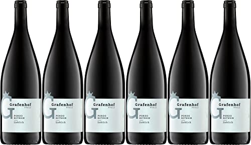 Grafenhof PORDO Rotwein LIEBLINGSSTÜCK 2022 Lieblich (6 x 1.0 l) von WirWinzer