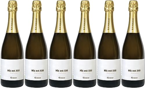 Gurrieri - Azienda Agricola Battaglia Graziella Spumante HIC EST XXII Extra Brut (extra herb) Bio (6 x 0.75 l) von WirWinzer