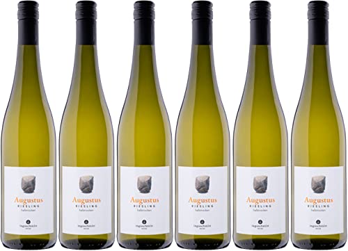 Inga Schmitt Weine AUGUSTUS Riesling 2020 Halbtrocken (6 x 0.75 l) von WirWinzer