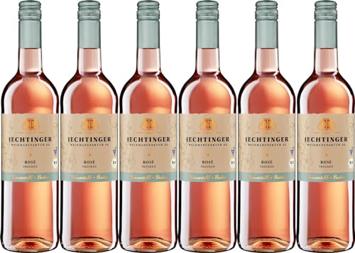 Jechtinger Weinmanufaktur eG Jechtinger Weinmanufaktur Rosé 2023 Trocken Ecovin Bio (6 x 0.75 l) von WirWinzer