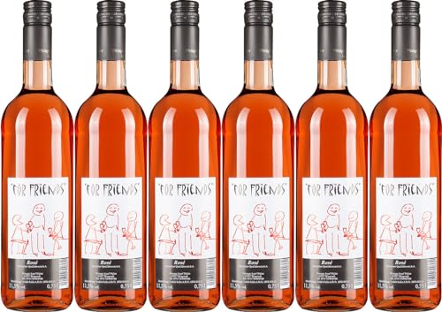 Josef Walter "FOR Friends" Rosé 2023 Halbtrocken (6 x 0.75 l) von WirWinzer