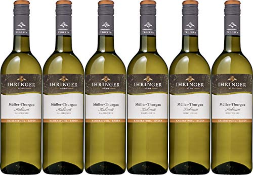 Kaiserstühler Ihringen Müller-Thurgau Kabinett 2023 Halbtrocken (6 x 0.75 l) von WirWinzer