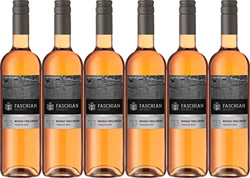 Karsten Faschian Muskat-Trollinger Rosé Terasse 2023 Feinherb (6 x 0.75 l) von WirWinzer