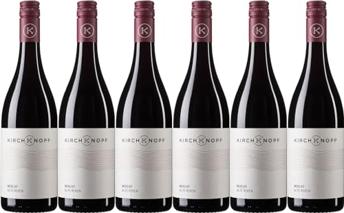 Kirchknopf Merlot Alte Reben 2022 Trocken (6 x 0.75 l) von WirWinzer