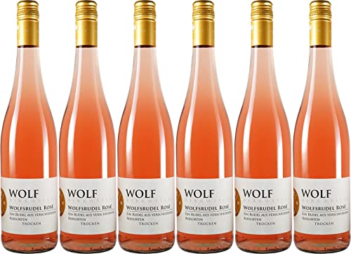 Klaus und Mathias Wolf WOLFSRUDEL Rosé "Ein Rudel aus verschiedenen Rebsorten" 2024 Trocken (6 x 0.75 l) von WirWinzer