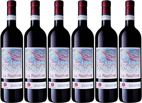 La Travaglina La Rivoltosa Barbera Oltrepò Pavese DOC - senza solfiti 2023 Trocken (6 x 0.75 l) von WirWinzer