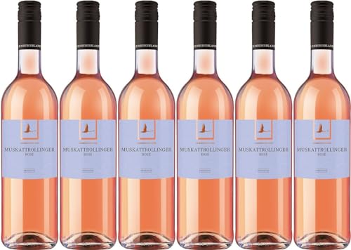 Lembergerland Kellerei Rosswag Muskattrollinger Rosé 2022 Halbtrocken (6 x 0.75 l) von WirWinzer