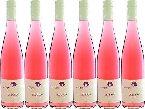 Manderschied Lisa's Rosé 2023 Halbtrocken Bioland Bio (6 x 0.75 l) von WirWinzer