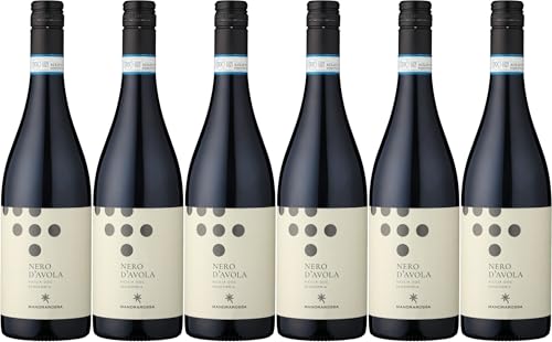 Mandrarossa Nero d'Avola Sicilia DOC 2023 Trocken Bio (6 x 0.75 l) von WirWinzer