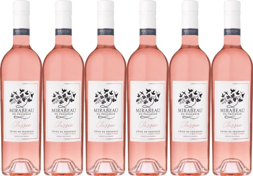 Mirabeau Classic Rosé Côtes de Provence AOP 2022 Trocken (6 x 0.75 l) von WirWinzer