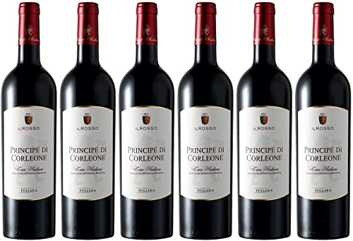 Principe di Corleone Rosso Corleone Terre Siciliane IGP 2022 Trocken (6 x 0.75 l) von WirWinzer