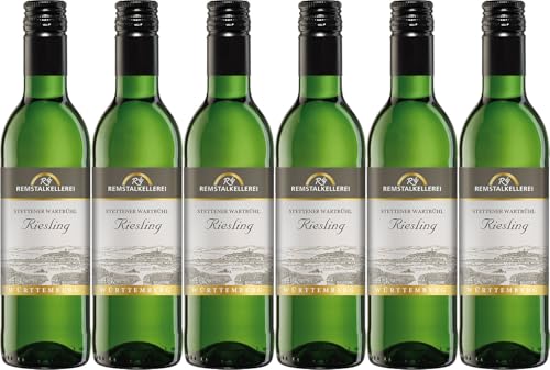 Remstalkellerei Stettener Wartbühl Riesling 0,25 L 2022 Halbtrocken (6 x 0.25 l) von WirWinzer