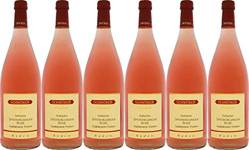 Schwörer Durbacher Spätburgunder Rosé 2023 Trocken (6 x 1.0 l) von WirWinzer