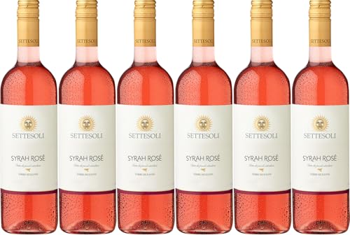 Settesoli Settesoli Syrah Rosé Sicilia DOC 2023 Trocken (6 x 0.75 l) von WirWinzer