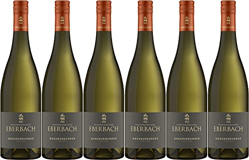 Staatsweinkellerei Eberbach Grauburgunder 2021 Trocken (6 x 0.75 l) von WirWinzer