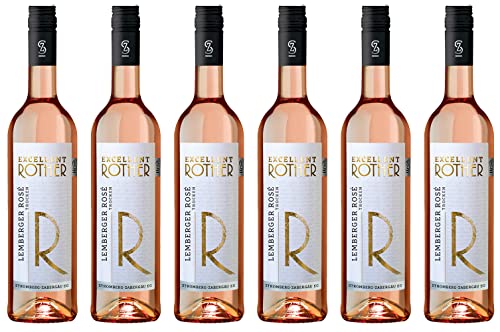 Stromberg-Zabergäu EXCELLENT ROTHER Lemberger Rosé 2023 Trocken (6 x 0.75 l) von WirWinzer