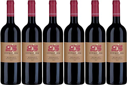 Stübinger Merlot 2023 Trocken (6 x 0.75 l) von WirWinzer