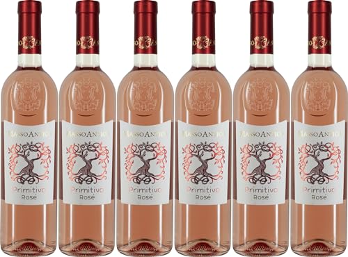 Tenute Masso Antico Primitivo Rosato Salento IGP 2024 Halbtrocken (6 x 0.75 l) von WirWinzer