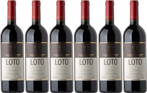 Villa Santo Stefano Loto Toscana IGP 2014 Trocken (6 x 0.75 l) von WirWinzer