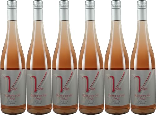 Vitus Straußwirtschaft und GbR Spätburgunder Rosé 2023 Trocken (6 x 0.75 l) von WirWinzer