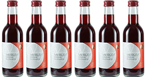 Volker Barth Merlot Winzerglühwein 0,25 L (6 x 0.25 l) von WirWinzer