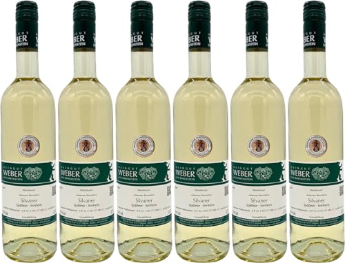 Weber Hof-Bärenstein Alsheimer Rheinblick Silvaner Spätlese 2022 Feinherb (6 x 0.75 l) von WirWinzer