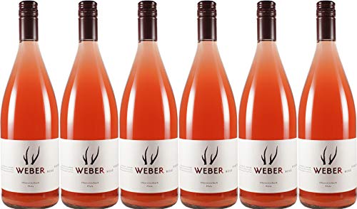 Weber Portugieser Rosé Gabler 2022 Halbtrocken (6 x 1.0 l) von WirWinzer