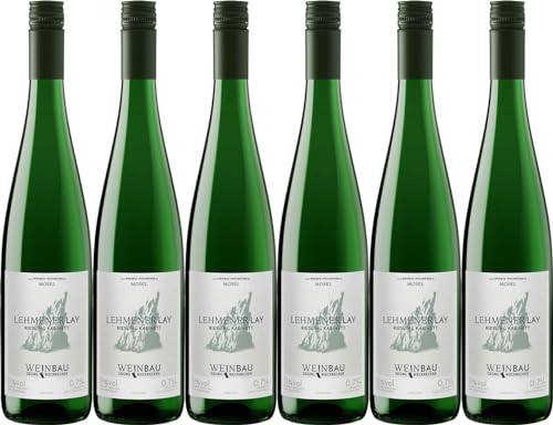 Weckbecker Lehmener Lay Riesling Kabinett 2023 Halbtrocken (6 x 0.75 l) von WirWinzer