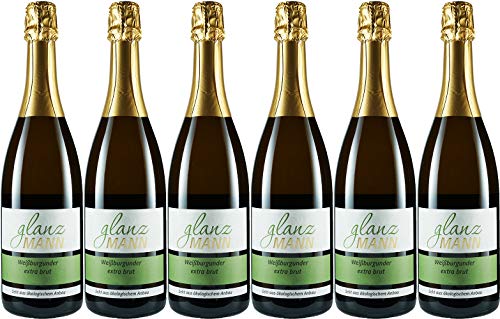 Wein & Hof Glanzmann Weißburgunder 2022 Extra Brut (extra herb) (6 x 0.75 l) von WirWinzer