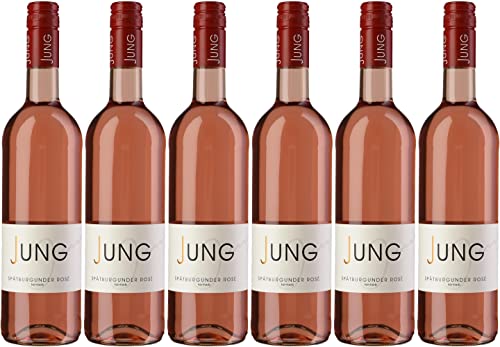 Wein- & Likörhaus Jung Spätburgunder Rosé 2023 Feinherb (6 x 0.75 l) von WirWinzer