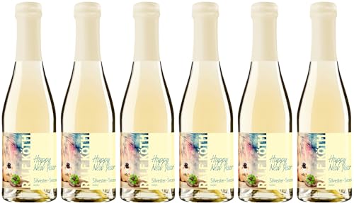 Wein & Secco Köth "Happy New Year" Silvester-Secco 0,2 L Trocken (6 x 0.2 l) von WirWinzer