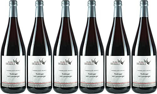 WeinGut Weiberle Trollinger mit Lemberger 2023 Halbtrocken (6 x 1.0 l) von WirWinzer