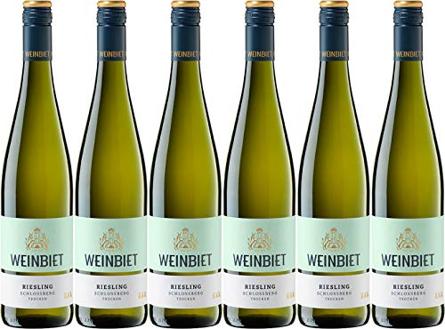 Weinbiet Manufaktur Haardter Schlossberg Riesling 2023 Trocken (6 x 0.75 l) von WirWinzer