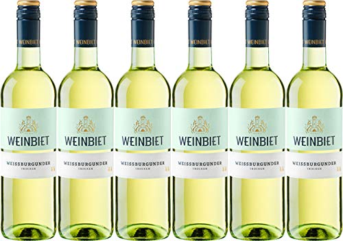 Weinbiet Manufaktur Weißburgunder 2023 Trocken (6 x 0.75 l) von WirWinzer