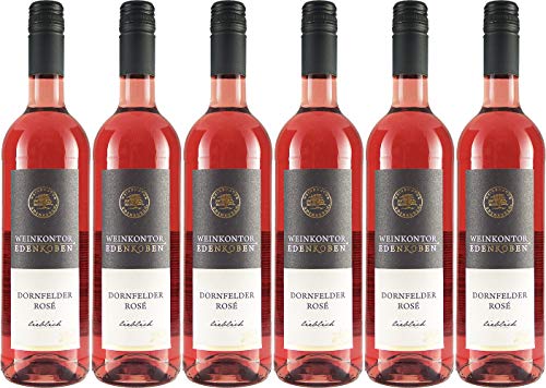 Weinkontor Edenkoben (Edenkoben) Dornfelder Rosé 2023 Lieblich (6 x 0.75 l) von WirWinzer