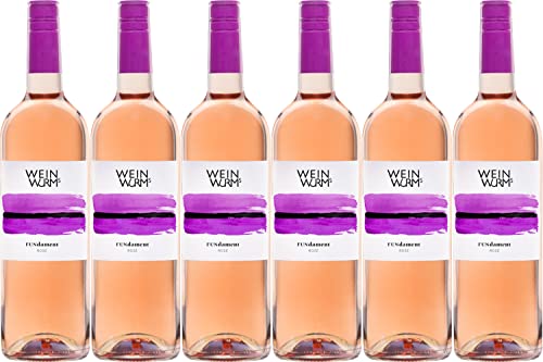 Weinwurm Rosé "FUNdament" 2023 Trocken (6 x 0.75 l) von WirWinzer