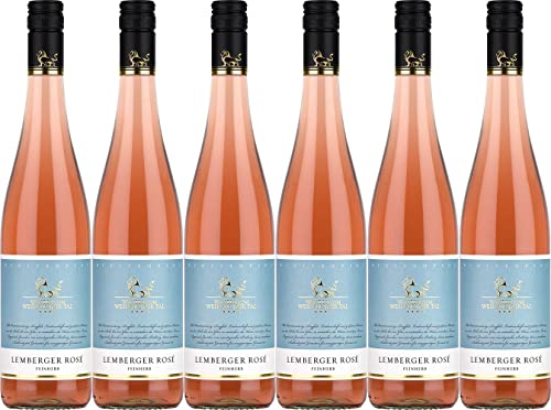 Winzer vom Weinsberger Tal Lemberger Rosé 2023 Feinherb (6 x 0.75 l) von WirWinzer