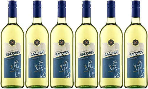 Winzergemeinschaft Franken eG VIER SCHOPPEN Bacchus 2023 Halbtrocken (6 x 1.0 l) von WirWinzer