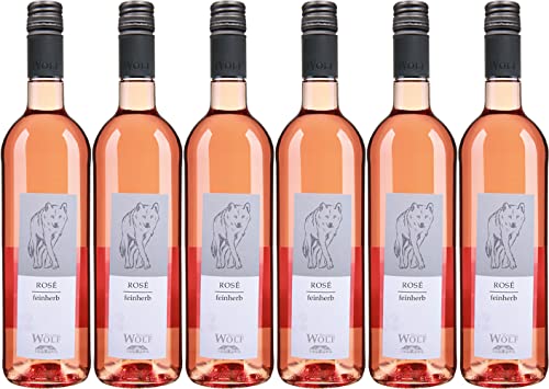 Wolf Rosé 2023 Feinherb (6 x 0.75 l) von WirWinzer