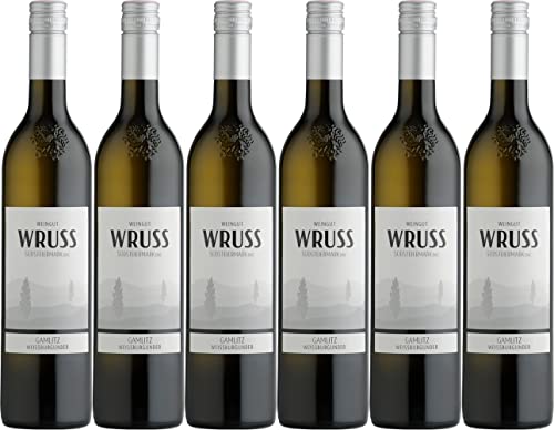 Wruss Weissburgunder Gamlitz 2019 Trocken (6 x 0.75 l) von WirWinzer