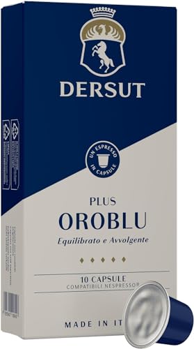 Generische Kaffeekapseln kompatibel mit Nespresso - Wizebite's Choice - 20 Kapseln OroBlu Arabica-Robusta von Dersut | Italienisches Qualitätszertifikat, Goldmedaillenkaffee von WizeBite's Choice