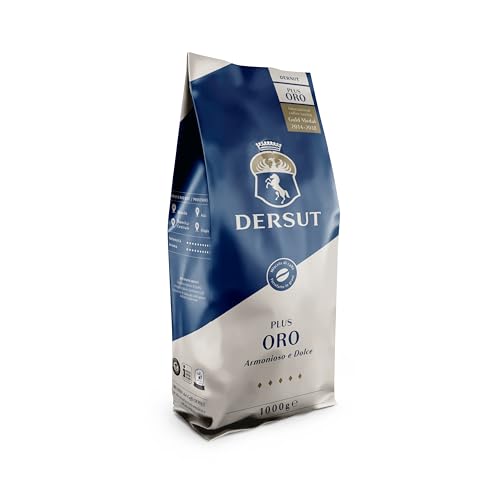 Generische Qualitäts-Kaffeebohnen - Wizebite's Choice - PLUS ORO Dersut | 1 kg | Premium-Mischung 80% Arabica 20% Robusta | Vollmundiger Geschmack, Blumige und Schokoladennoten von WizeBite's Choice