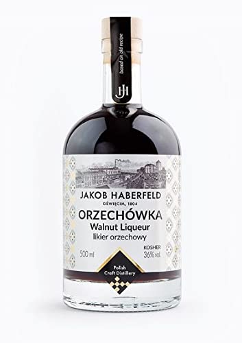 Jakob Haberfeld Orzechówka Walnuss - Natürlicher, koscherer, polnischer Walnusslikör mit besonderer Historie - Geheimtipp von Wodka 1906