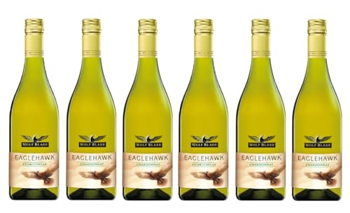 6x 0,75l - 2021er - Wolf Blass - Eaglehawk - Chardonnay - South Australia - Australien - Weißwein trocken von Wolf Blass