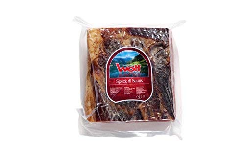 Probierpreis Sonderangebot Speck di Sauris - bester italienischer Schinken Speck 4 Monate gereift Wolf Sauris (600gr) von Wolf Sauris